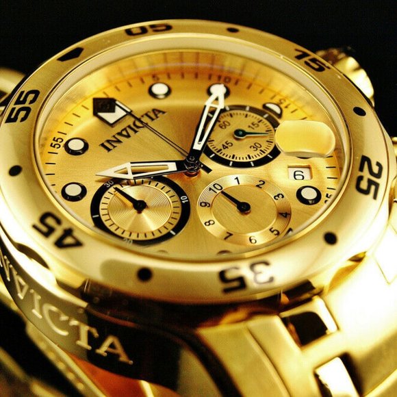 New Invicta 18k Professional Diver Men's Watch! w/ box - Picture 4 of 7